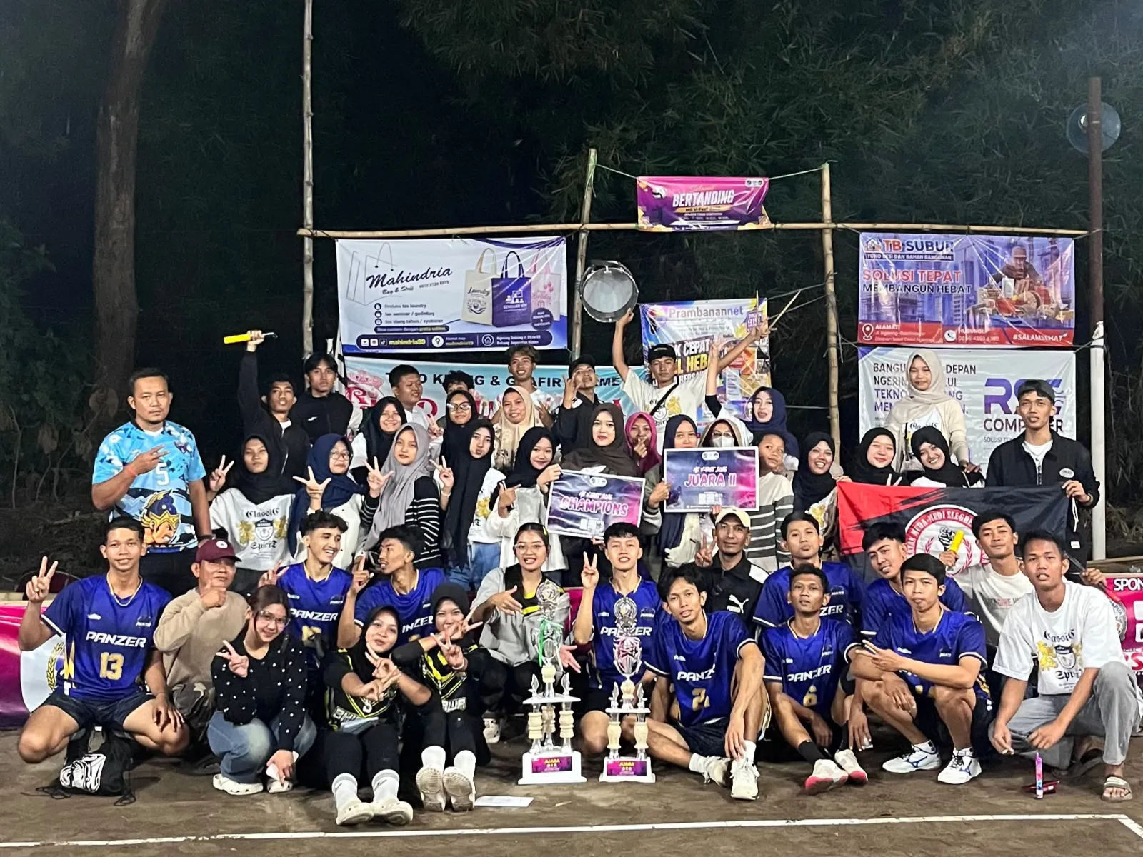 Penuh Perjuangan! Tim Panzer Slegrengan Sabet Gelar Runner-Up di MS V-FEST 2026